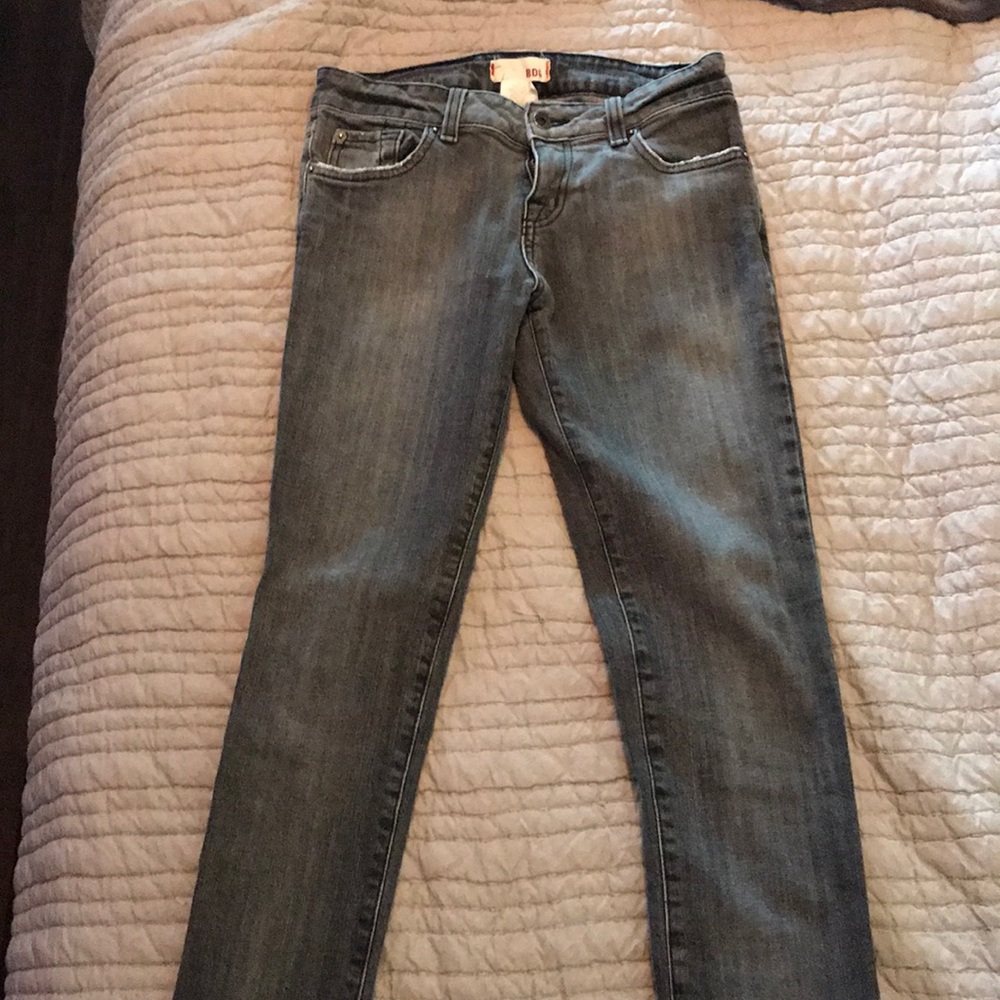 Grey skinny jeans